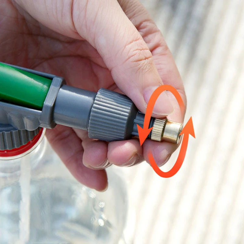 High Pressure Air Pump Sprayer Adjustable Nozzle Drink Bottle Spray Agricultural Garden Watering Tools Beverage Bottle Sprayer