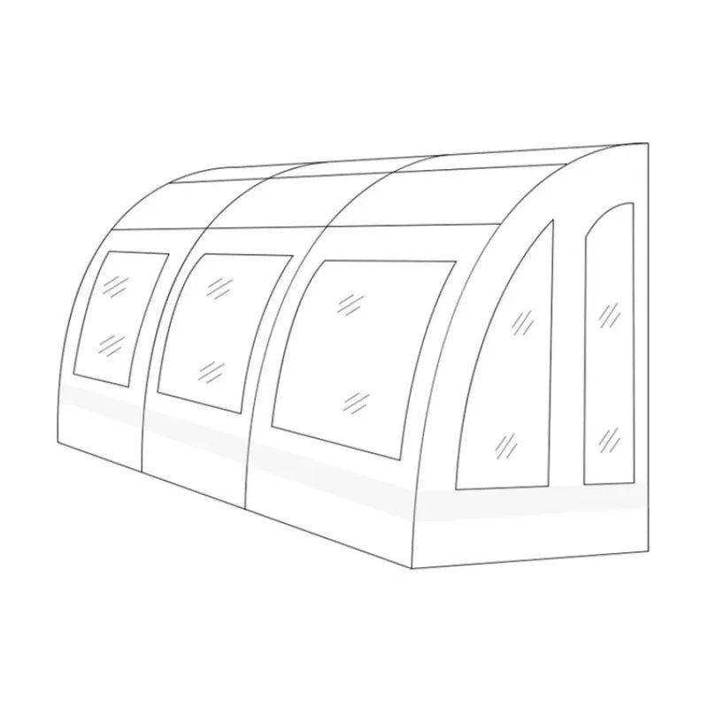 Waterproof People Camping Inflatable Caravan Air Tent Caravan RV Awning