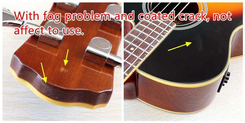 Acoustic Electric Bass Guitar 4 String High Gloss Acoustic Bass 43 Inch Natural Color Black Color Cutaway Bass Guitar with EQ