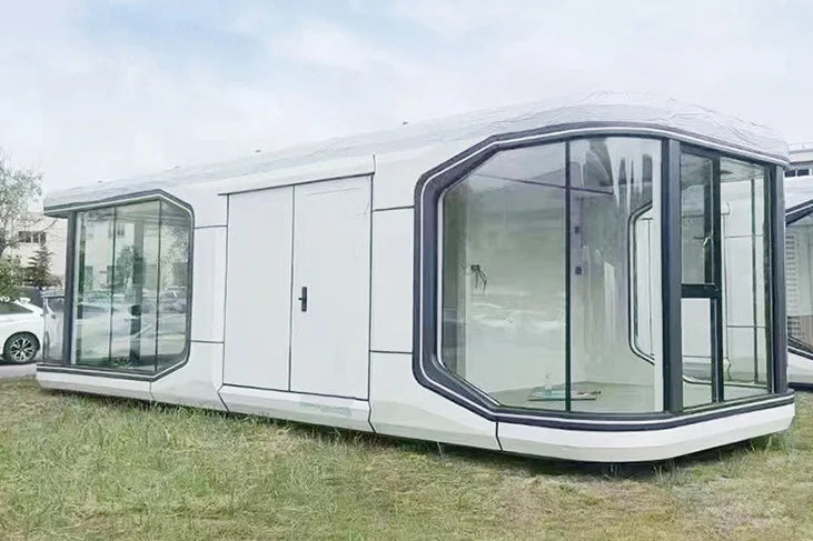 Cabin Prefabricated Space Container Capsule Tiny Home House with Bedroom and Bathroom