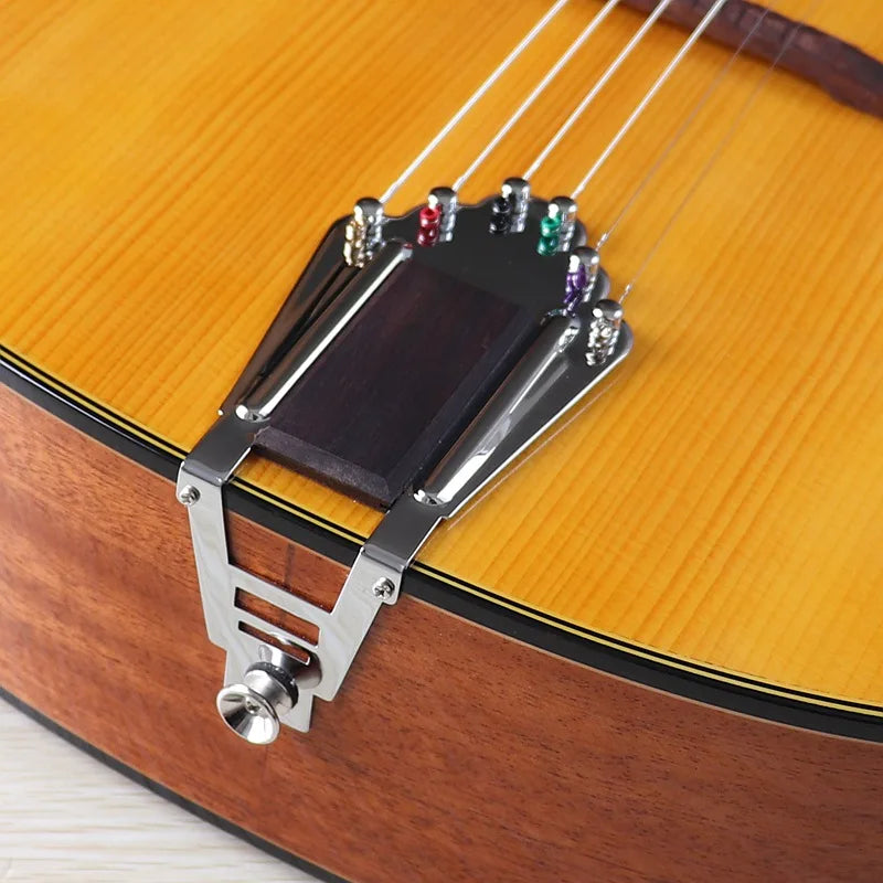 41 Inch Django Guitar Spruce Wood Top Gypsy Swing Acoustic Guitar Natural High Gloss Finish 6 String Folk Guitar Jango