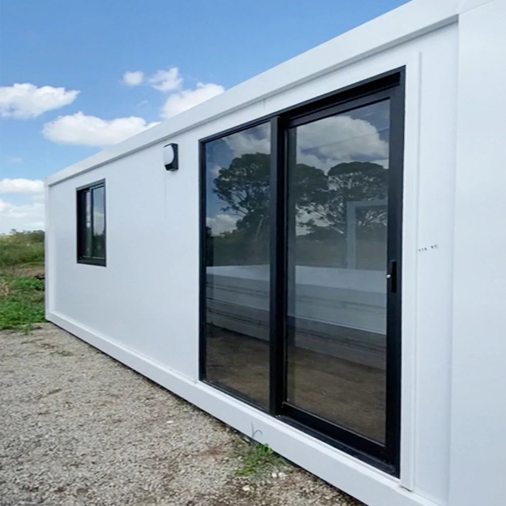 Modern Luxury Fast Instal Glass Wall Tiny House Wooden Container Homes Prefab Houses