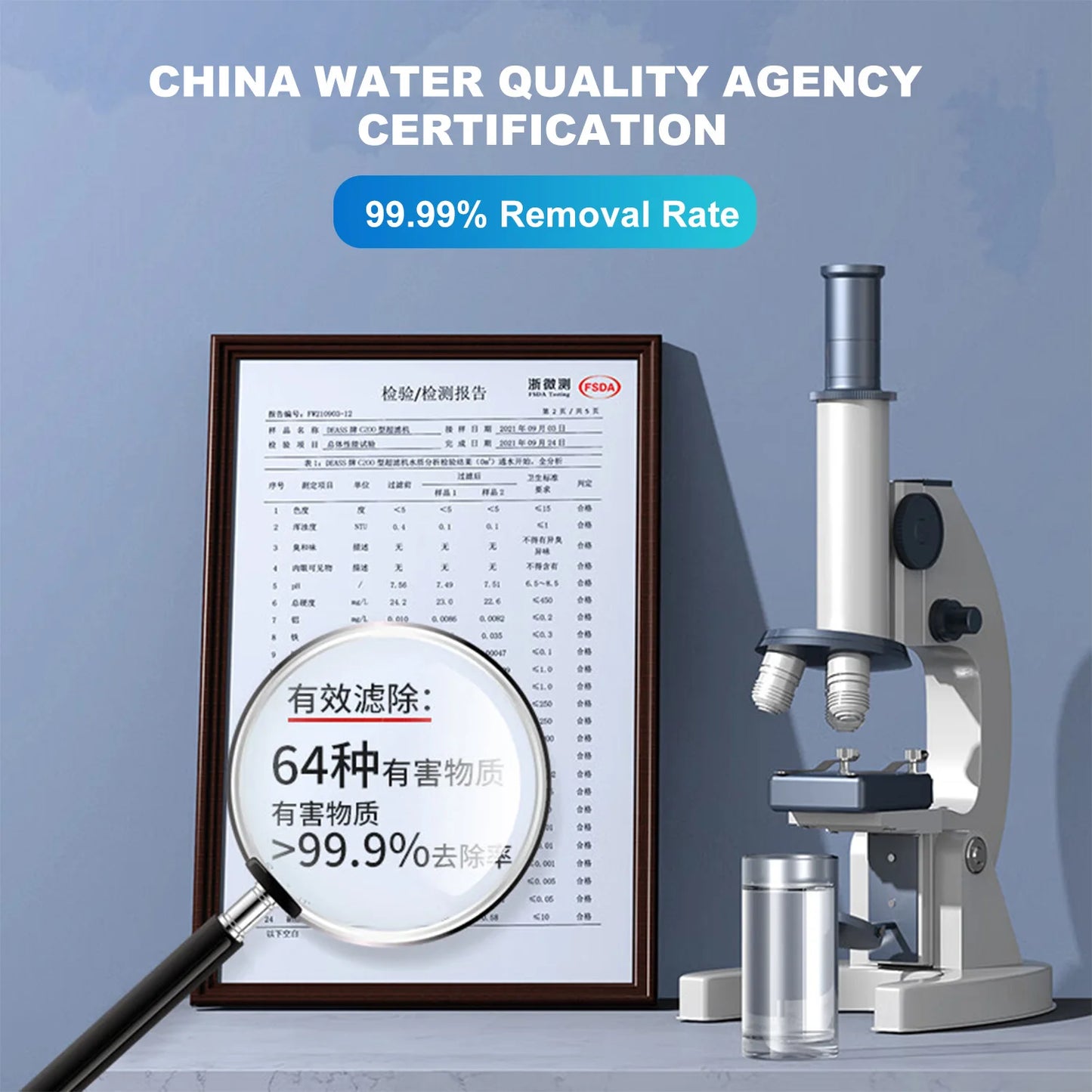 ALTHY U200PRO Kitchen Under Sink Drinking Water Filter Purifier With Faucet Reduces Bacteria, Metal,Lead, Chlorine and Odor