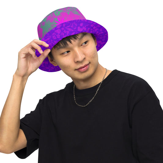 Just Flowers Reversible bucket hat