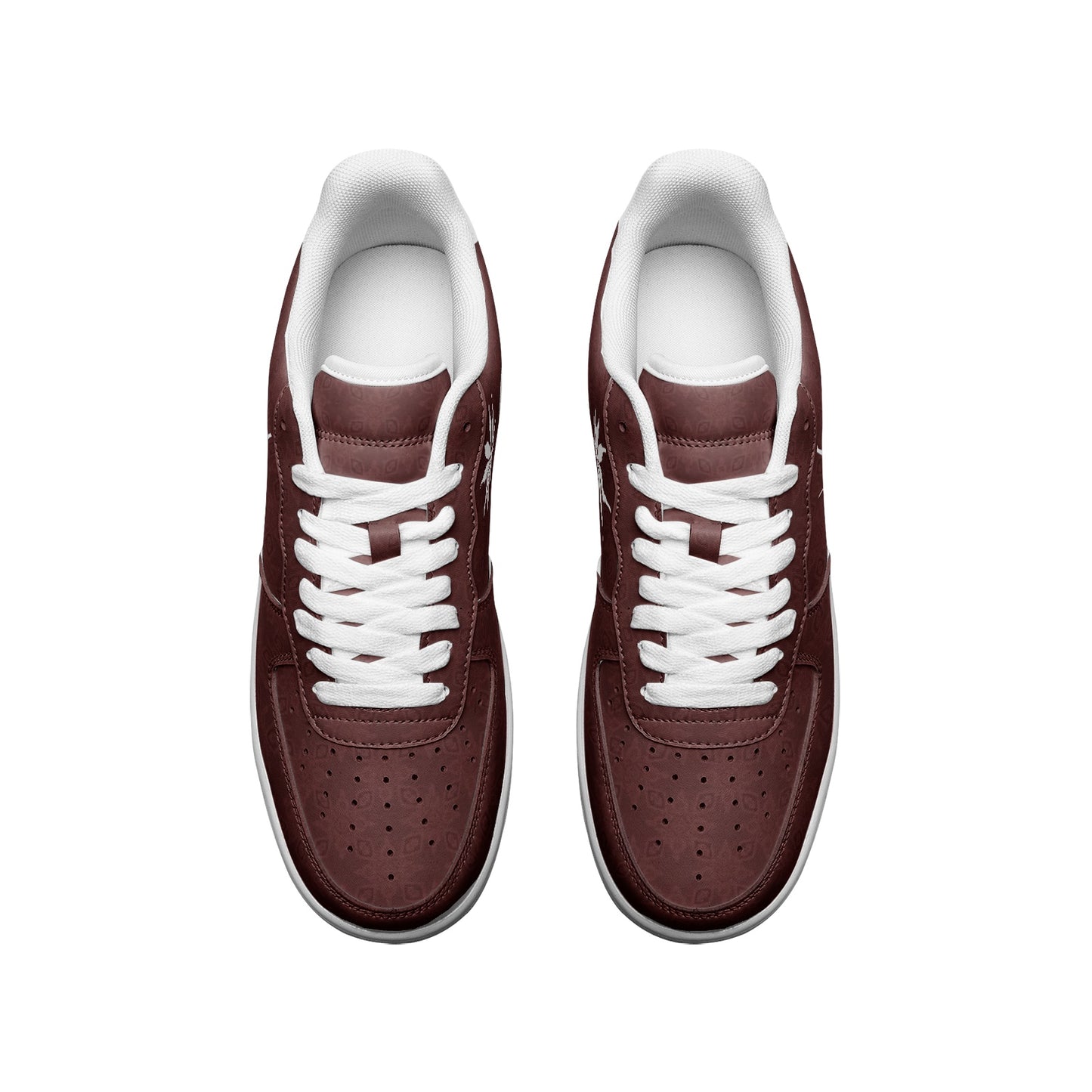 SHARP FROST Infinite Universe {BABY STAR FLAKE} Unisex Low Top Leather Sneakers