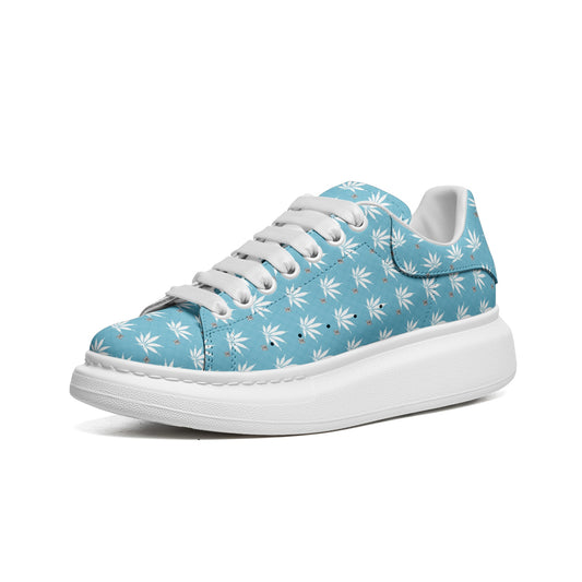 Sapphire SKY-ICE FROST DIAMOND Infinite Universe Unisex Non Slip Lace Up Faux Leather Sneakers