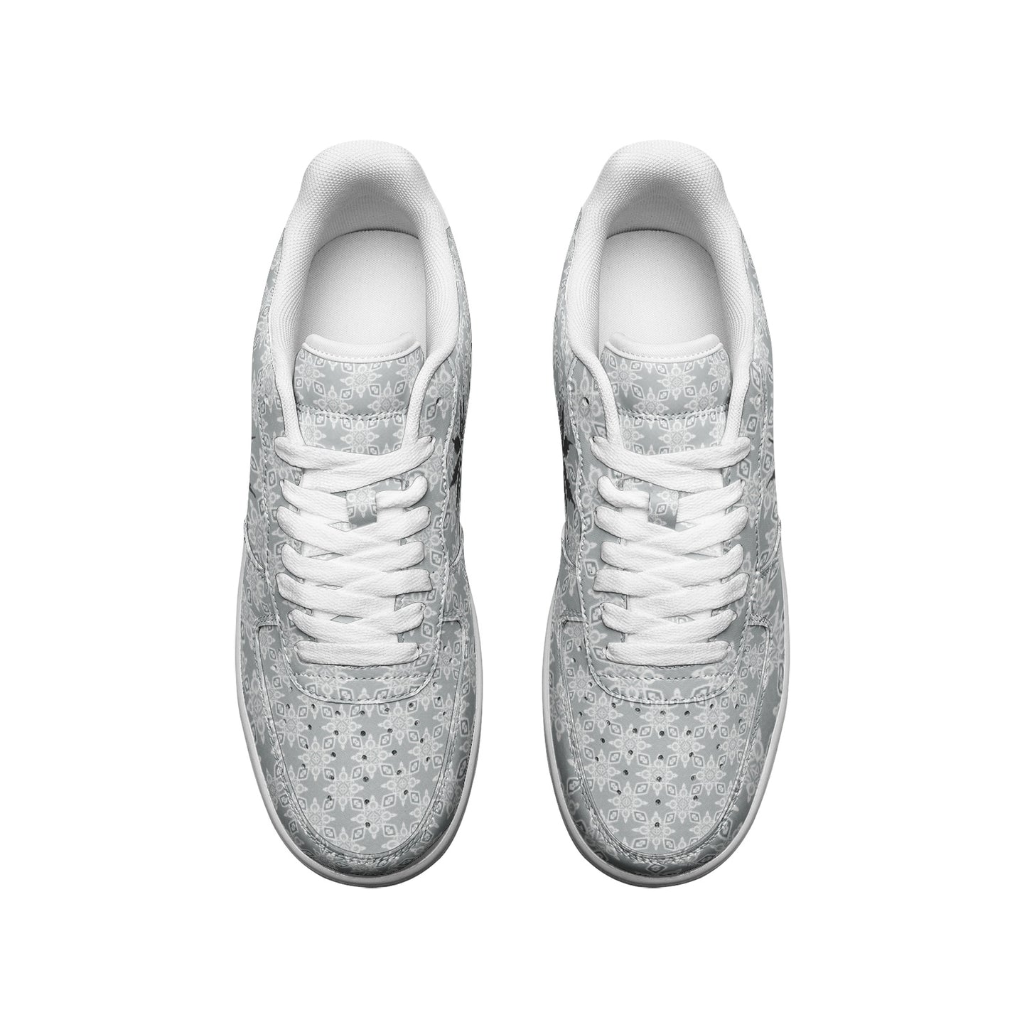 Silverline Infinite Universe Unisex Low Top Leather Sneakers