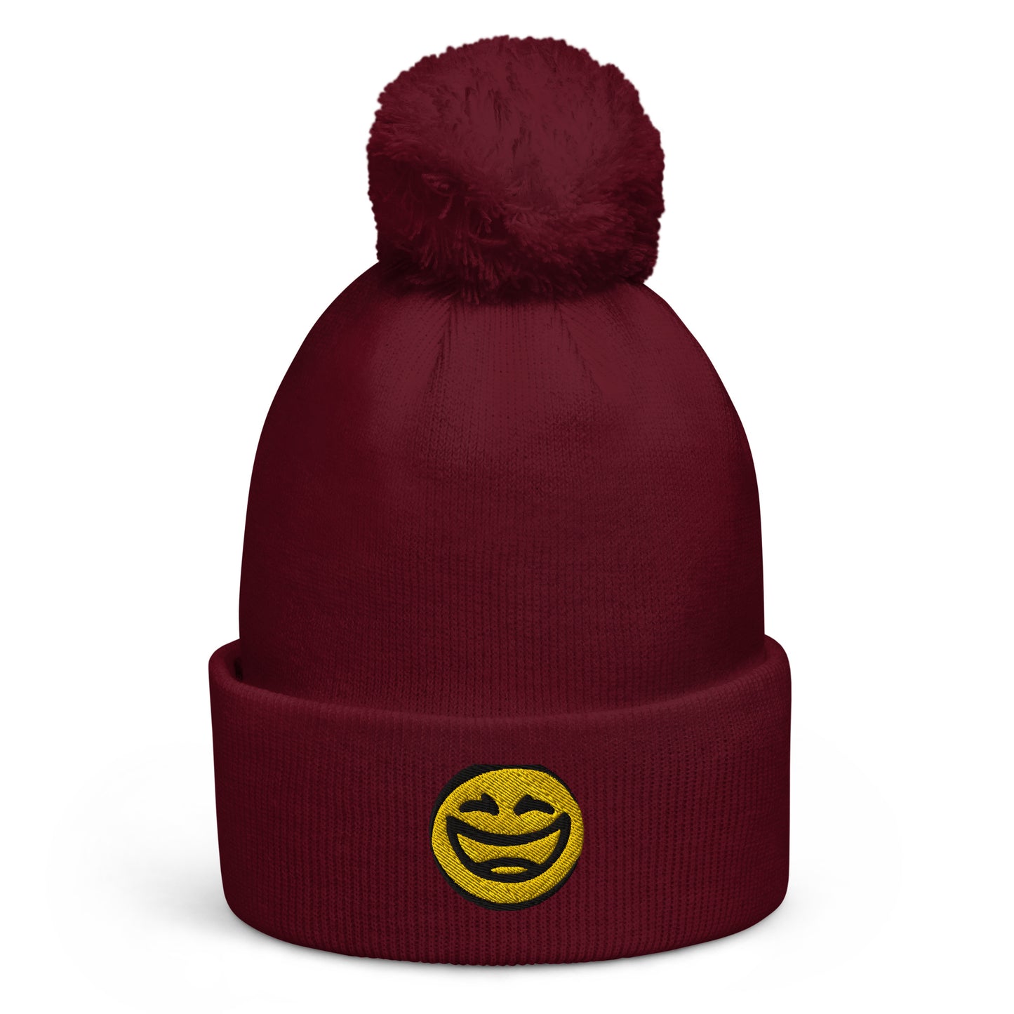 Smilez Pom pom beanie