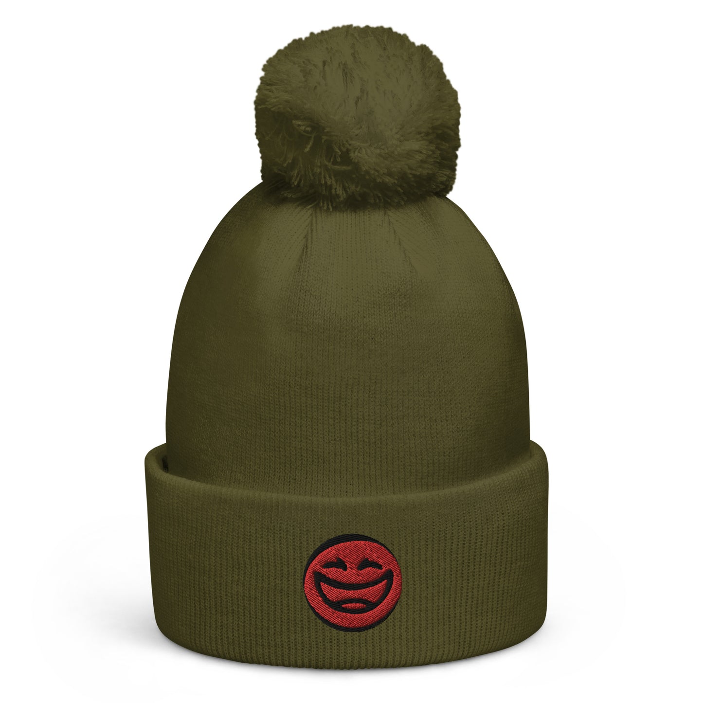 Smilez Pom pom beanie