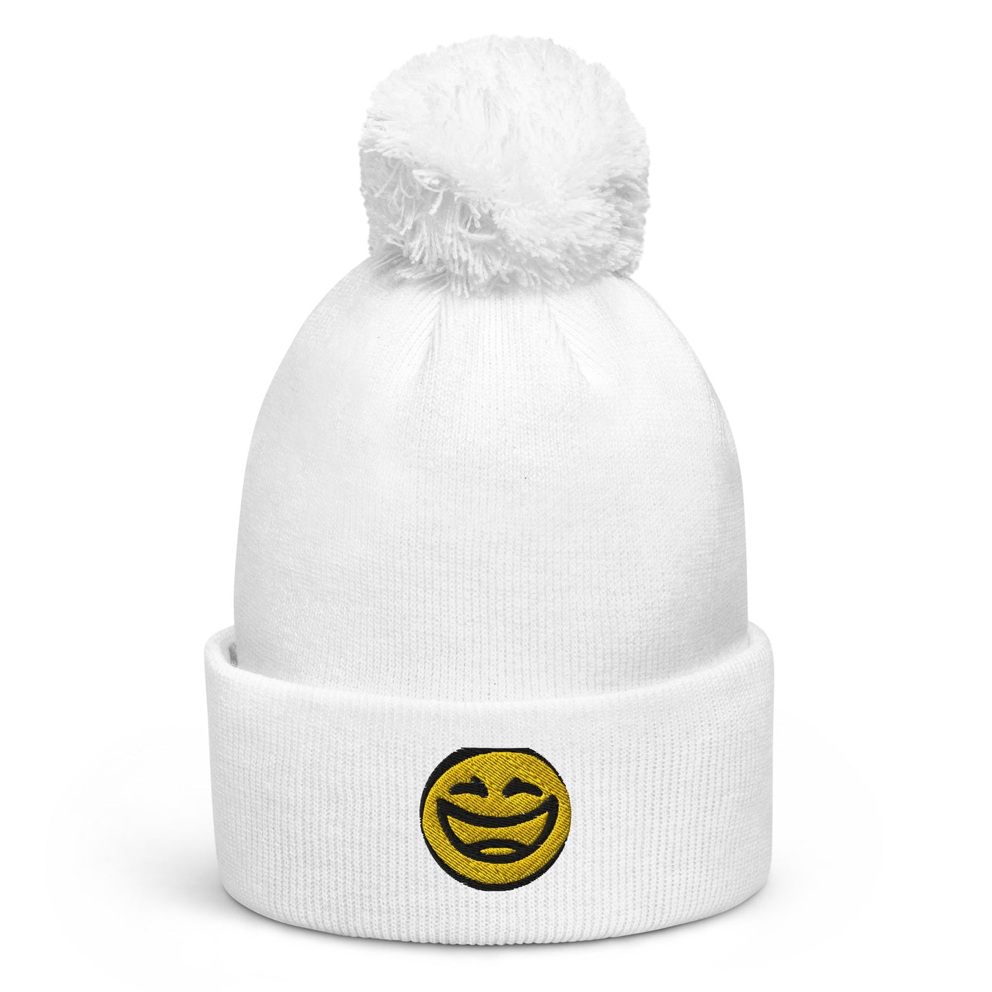 Smilez Pom pom beanie